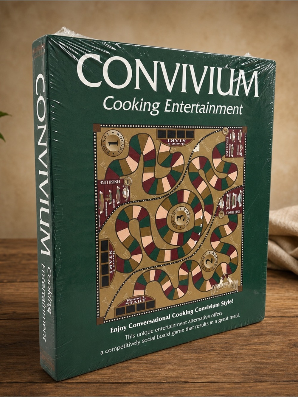 Vintage 2001 Convivium Cooking Entertainment Board Game Sealed NOS - Picture 1 of 8